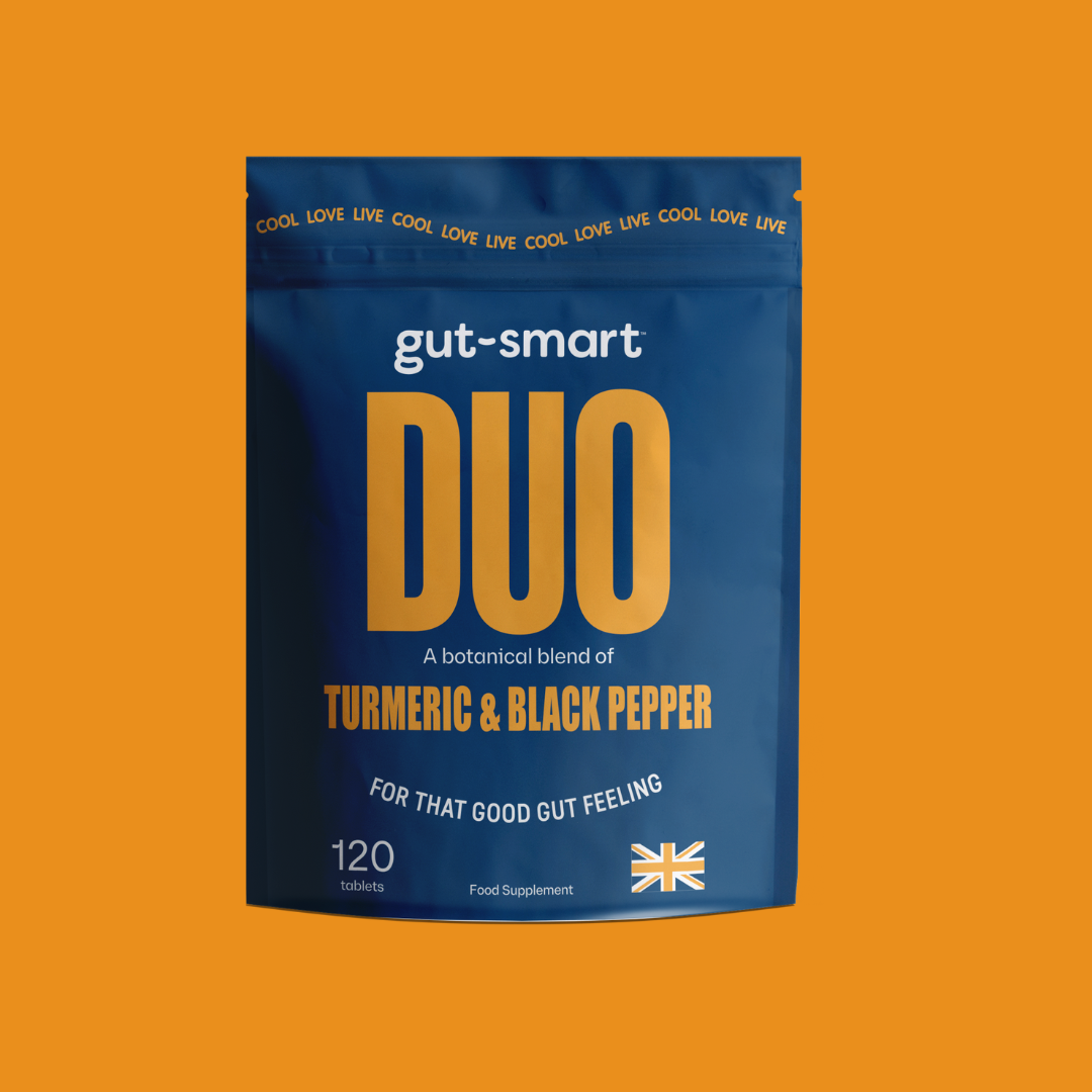 DUO - Turmeric and black pepper. Joint and gut inflammation - natural anti-inflammatory.