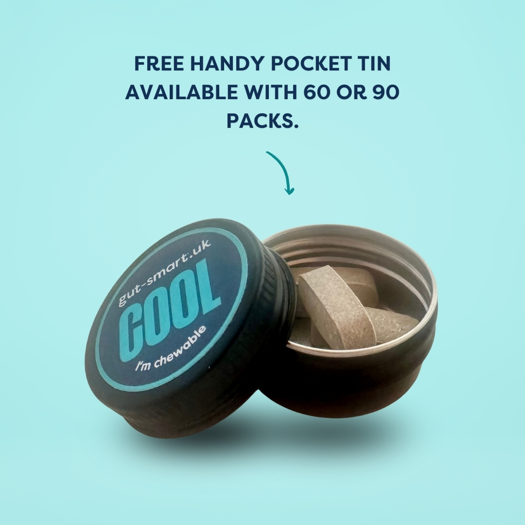 Natural heartburn relief on the go