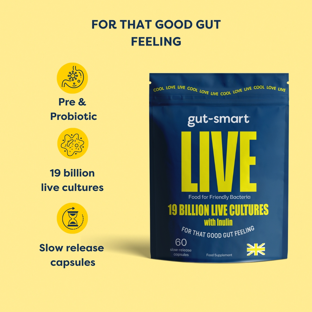 gut-smart LIVE pre and probiotics