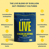 gut-smart LIVE pre and probiotics
